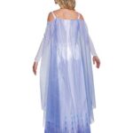 Elsa Costume, Official Disney Frozen 2 Elsa Adult Costume Dress Outfit, Womens Size Small (4-6)