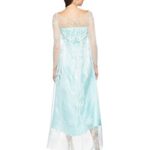 Disguise Women’s Disney Frozen Elsa Deluxe Costume, Light Blue, Small/4-6