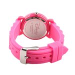 DISNEY Princess Kids’ Plastic Time Teacher Analog Quartz Silicone Strap Watch