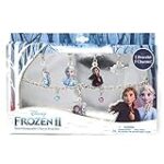 LUV HER Frozen 2 Girls Add-A-Charm Toy Bracelet and Costume Jewelry Box Set with 1 Bracelet and 5 Charms – Ages 3+