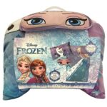 Jay Franco Disney Frozen Let It Go 3 Piece Sleepover Set – Cozy & Warm Slumber Bag with Pillow & Eye Mask