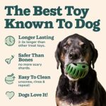 WOOF Pupsicle, Small 10-25 lbs Long-Lasting Dog Toy to Keep Your Pup Distracted, Safe for Dogs, Easy to Clean, Fillable Dog Toys