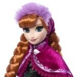 Mattel Disney Frozen Anna and Elsa Collector Dolls to Celebrate Disney 100 Years of Wonder, Inspired by Disney Frozen Movie, Gifts for Kids and Collectors
