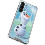 Skinit Clear Phone Case Compatible with Galaxy S23 Plus – Officially Licensed Disney Frozen II Olaf Design