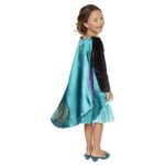 Disney Frozen 2 Queen Anna Dress – Outfit Fits Sizes 4-6X – Costume for Girls Ages 3+