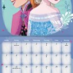 2024 Disney Frozen Mini Wall Calendar
