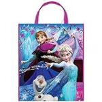 Large Plastic Disney Frozen Goodie Bag, 13″ x 11″