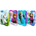 Disney Frozen and Frozen 2 Board Books (Set of 4 Shaped Board Books for Girls 3-5)