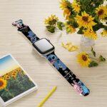 Cartoon Strap Compatible with Apple Watch Band 38mm 40mm 41mm 42mm 44mm 45mm 49mm Men Women,Adjustable Soft Silicone Cute Printed Sport Wristbands for iWatch Ultra Series 8 7 6 5 4 3 2 1 SE