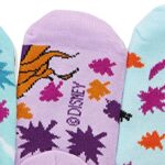 Disney Frozen Girls 5 Pack No Show Socks, Blue Sherbet – Frozen 2, Fits Sock Size 6-8.5 Fits Shoe Size 7.5-3.5