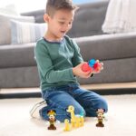 Disney Junior Mickey Mouse Funhouse Dino Pals 7-piece Figure Set, Dinosaur, Officially Licensed Kids Toys for Ages 3 Up by Just Play