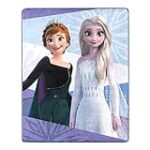 The Northwest Store Disney Frozen 2 Throw Blanket Forever Silk Touch Anna Elsa, 40’x 50′, Multicolor, 40 inch x50