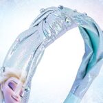 LUV HER Disney Frozen 2 Elsa Knot Headband with Diamond – Headbands For Girls – Hair Accessories For Her