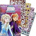 Disney Frozen II Elsa and Anna Sticker Book Over 200+ (Pack of 2)