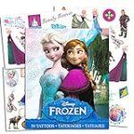 Savvi Disney Temporary Tattoos for Kids (Frozen)