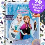 Phidal – Disney Frozen Sticker Book Treasury – Activity Book Treasury Puzzle Game for Kids Children Toddlers Ages 3 and Up, Holiday Christmas Birthday Gift