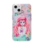 iFiLOVE for iPhone 15 Cute Case, Girls Kids Women Cute Cartoon Ariel Princess Character Slim Soft TPU Clear Protective Case Cover for iPhone 15 (Ariel)