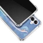 Skinit Clear Phone Case Compatible with Galaxy A14 5G – Officially Licensed Disney Frozen Elsa ICY Powers Art Design