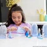 Mattel Disney Frozen Small Doll Ice Reveal with Squishy Ice Gel and 6 Surprises Including Character Friend & Play Pieces (Dolls May Vary)