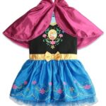 Disney Frozen Princess Anna Infant Baby Girls Fur Dress 18 Months