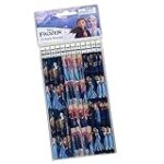 Disney Frozen Character Pencil Set – Kids Writing Pencils with Erasers – Party Pack – Variety Assortment Pack of 12
