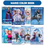 ANYMONYPF 24 Pcs Frozen Party Coloring Books for Kids Bulk Party Favors Frozen Coloring Books for Kids Birthday Gifts Goodie Bag Filler Party Favors