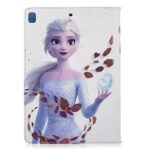 Cartoon Case for iPad Air 10.2, QAOMECABNH Folio Cute for Frozen Elsa Anna Gel Fullbody Flip Stand Leather Cover Case for iPad 10.2 / Air 3 / Pro 10.5 for Teens Girls (Elsa)