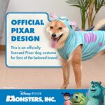 Disney for Pets Halloween Monsters Inc. Sulley Costume for Dogs – Halloween Costumes for Dogs – Sulley Dog Costume – Officially Licensed Disney Dog Halloween Costume, Blue, Small (FF22988)