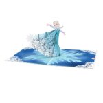 Lovepop Disney’s Frozen Elsa Pop Up Card, 5×7-3D Greeting Card, Pop Up Birthday Card for kids, Card for Daughter or Sister, Celebration Cards, Frozen Birthday Card
