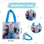 XFYCUTE 20 Pcs Frozen Favor Bags, Treat Candy Goodie Gift Non-woven Bags Reusable for Frozen Elsa Birthday Party Supplies Baby Shower Frozen Theme Party Decorations