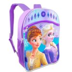 Frozen Backpack and Lunch Box Set for Kids – Bundle with Frozen Backpack, Frozen Lunch Bag, Stickers, Water Bottle, More | Disney Frozen Backpack for Girls 4-6