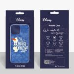 ERT GROUP Mobile Phone case for iPhone 13 PRO Original and Officially Licensed Disney Pattern Olaf 005 optimally adapted to The Shape of The Mobile Phone, Partially Transparent case Made of TPU