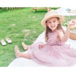 Felix & Flora Bear Mall Girls’ Shoes Girl’s Ballerina Flat Shoes Mary Jane Dress Shoes (Little/Toddler Girls Shoes/Big Kids)(5 Toddler, Glitter Gold)