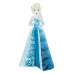 Hallmark Paper Wonder Disney Frozen Pop Up Birthday Card, Encouragement Card, All Occasion Card (Honeycomb Elsa)