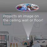 Projectables Frozen 2 LED Night Light, Plug-in, Dusk-to-Dawn Sensor, UL-Listed, 1 Image of Elsa, Anna, and Olaf on Ceiling, Wall, or Floor, Ideal for Bedroom, Nursery, 45027