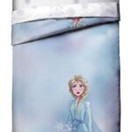 Disney Frozen 2 Elsa Color Block 5 Piece Twin Bed Set – Includes Reversible Comforter & Sheet Set Bedding – Super Soft Fade Resistant Microfiber – (Official Disney Product)