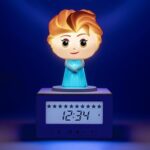 Paladone Disney Elsa Frozen Sleep Training Alarm Clock – Officially Licensed, Girls Projection Bedroom Night Light