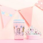 Zak Designs Disney Princess Kelso Toddler Cups For Travel or At Home, 12oz Vacuum Insulated Stainless Steel Sippy Cup With Leak-Proof Design For Kids (Ariel, Belle, Cinderella, Mulan, Tiana)