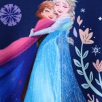 Disney Frozen Toddler Girl Outfit Elsa and Anna Girls Clothes Long Sleeve Ruffle Shirt and Pocket Pant Clothing Sets Fall Casual Pullover Dailywear DeepBlue 3T