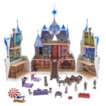 Disney Store Official Frozen 2 Magic Light & Music Castle Playset – 3 Year Old Girl Gift, Anna and Elsa Dolls – includes Frozen , Interactive Rooms & Features
