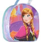 Disney Frozen Lunch Box Elsa And Anna 2-Sided Design Insulated Lunch Bag Tote