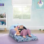 Delta Children – Disney Frozen Cozee Buddy Flip-Out Kids Chair, Purple