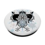 Disney Frozen Elsa And Ana Silhouette Boho Snowflake PopSockets Standard PopGrip