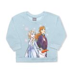 Disney Princess Girls 2 Piece Zip Up Hoodie and Sweatshirt for Toddler and Little Kids