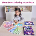 Skillmatics Dot It Sticker Art Activity – Disney Princess, Mess-Free Fun for Kids, 500+ Stickers, Craft Kits, DIY Activity, Travel Toys, Gifts for Girls & Boys Ages 3, 4, 5, 6, 7