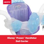 Huffy Disney Frozen 2 12″ Girls’ Bike, Ideal for Ages 3-5 Years Old, Removable Training Wheels, Whimsical Wintry Graphics, Sturdy and Durable, Doll Carrier, Shimmering Streamers, Adjustable Comfort