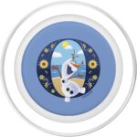 Disney Alphabet Monogram Frozen Letter O for Olaf PopSockets MagSafe PopGrip for iPhone