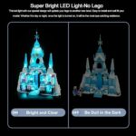 BrickBling LED Light Compatible with Lego Elsa’s Ice Palace, Creative Lighting Kit Compatible with Lego 43244 (Lights Only, No Model)