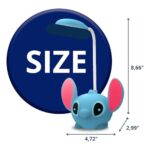 BOGAZNET Blue Cartoon Kids Desk Lamp – Night Table Light Cartoon Figural Cute Table Lamp for Kids Bedroom Light for Bedrooms Boys Room Decor Birthday Gift