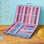 Disney Stitch Colored Pencils Art Supplies Kids Drawing Kit School Supplies Crayons Markers Coloring Sheets Art Kit Gifts for Kids Girls (Multi Frozen Set)